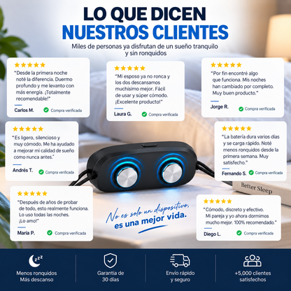 Somniva™ - Dispositivo Antirronquidos